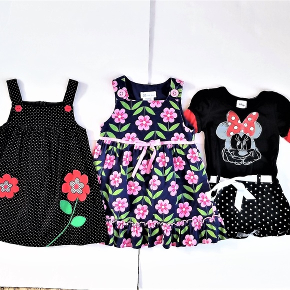 Bonnie Jean Other - Girls 4T Lot of 3 Casual Dresses